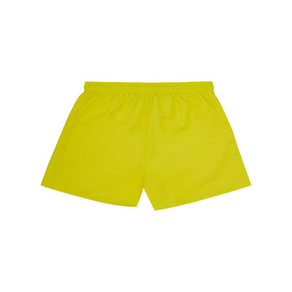 Sun-Kissed Yellow Swim Shorts for Men