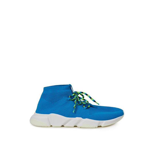 Exquisite Blue Cotton Sneakers for Men