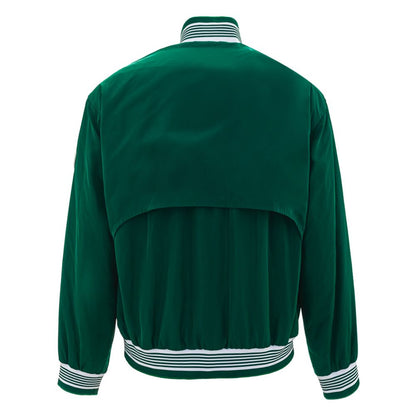 Green Polyester Jacket