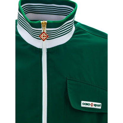 Green Polyester Jacket