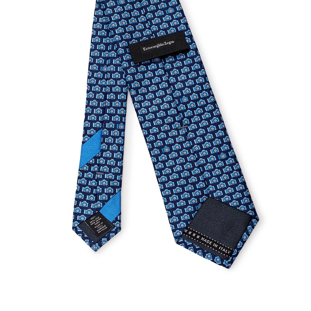 Multicolor Silk Tie Elegance