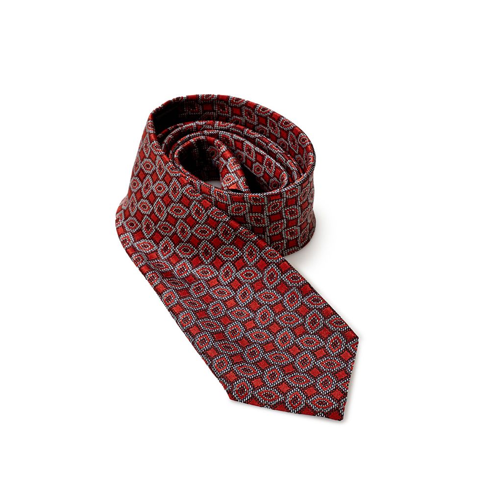 Elegant Multicolor Silk Tie