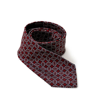 Elegant Silk Multi-Colored Men's Tie