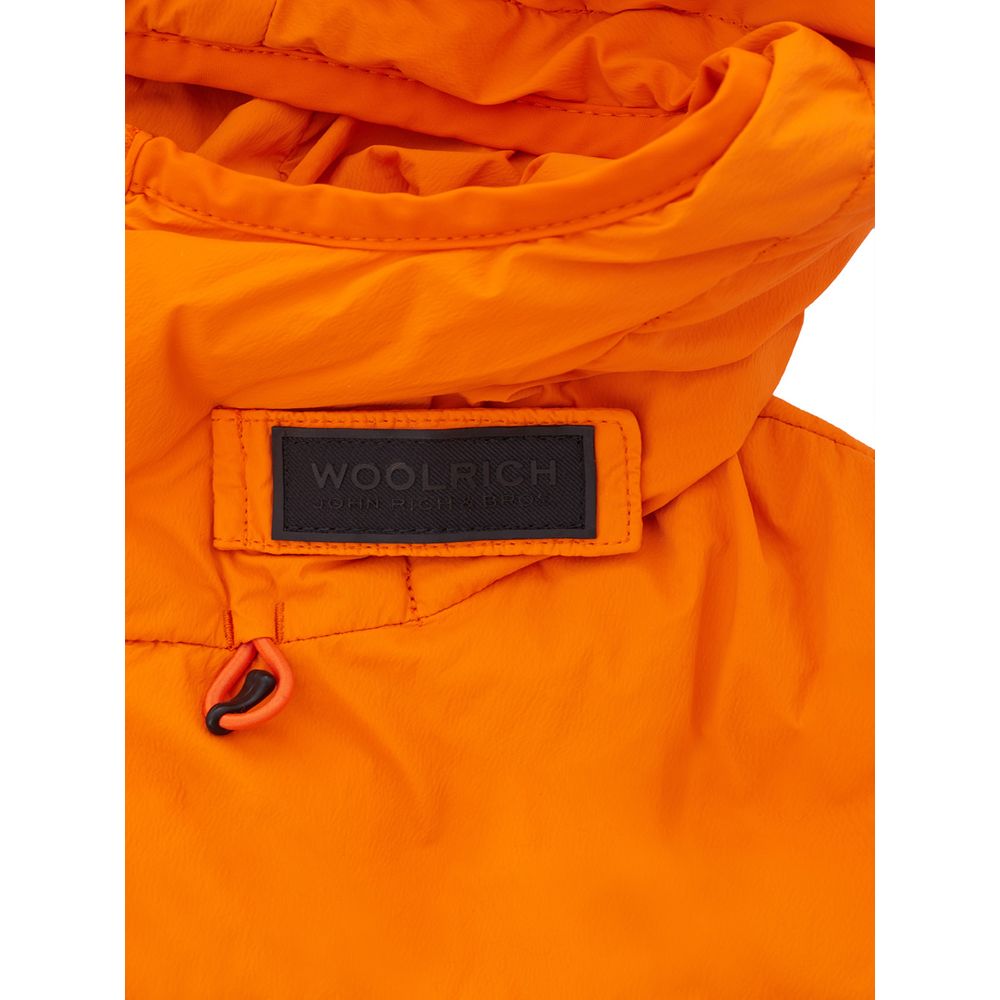 Exquisite Orange Polyamide Jacket