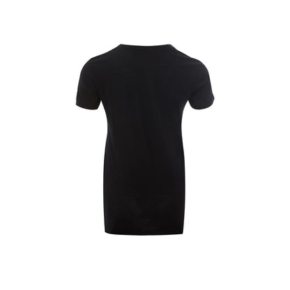 Black Cotton Tops & T-Shirt