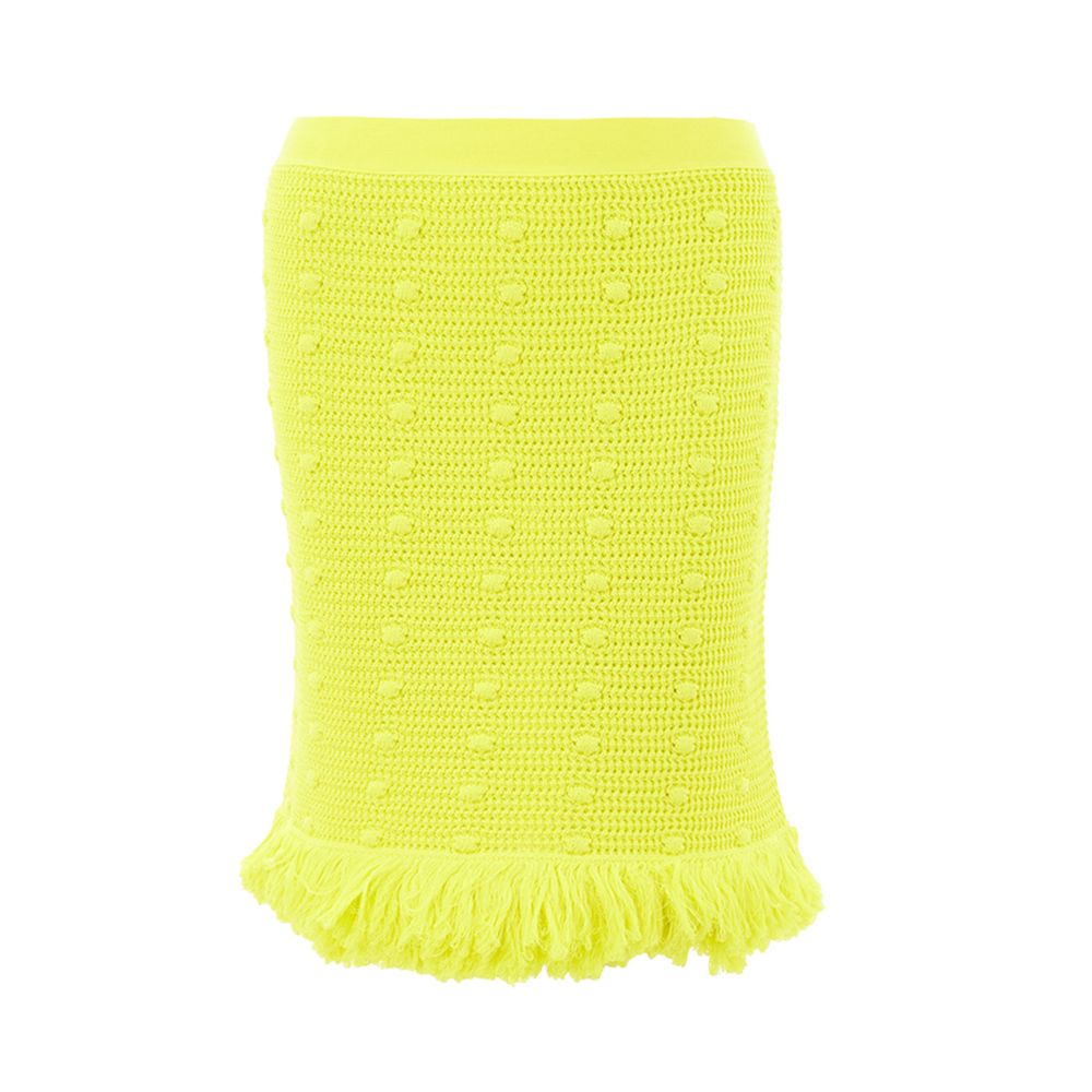 Yellow Cotton Skirt