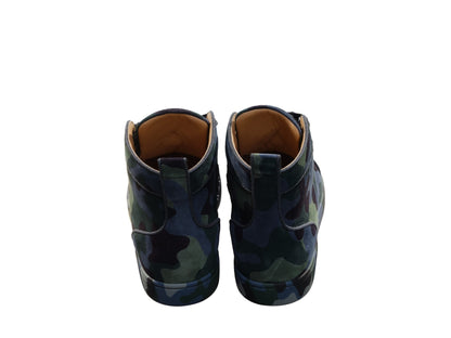 Louis Orlato Flat Camouflage High Top Sneakers