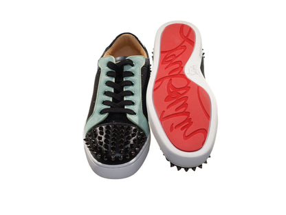 Seavaste Orlato Flat Low Top Contrast Colour Studded Sneakers