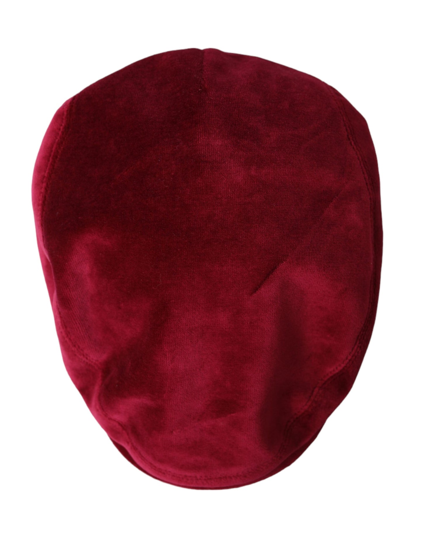 Maroon Velvet Cotton Newsboy Hat Men