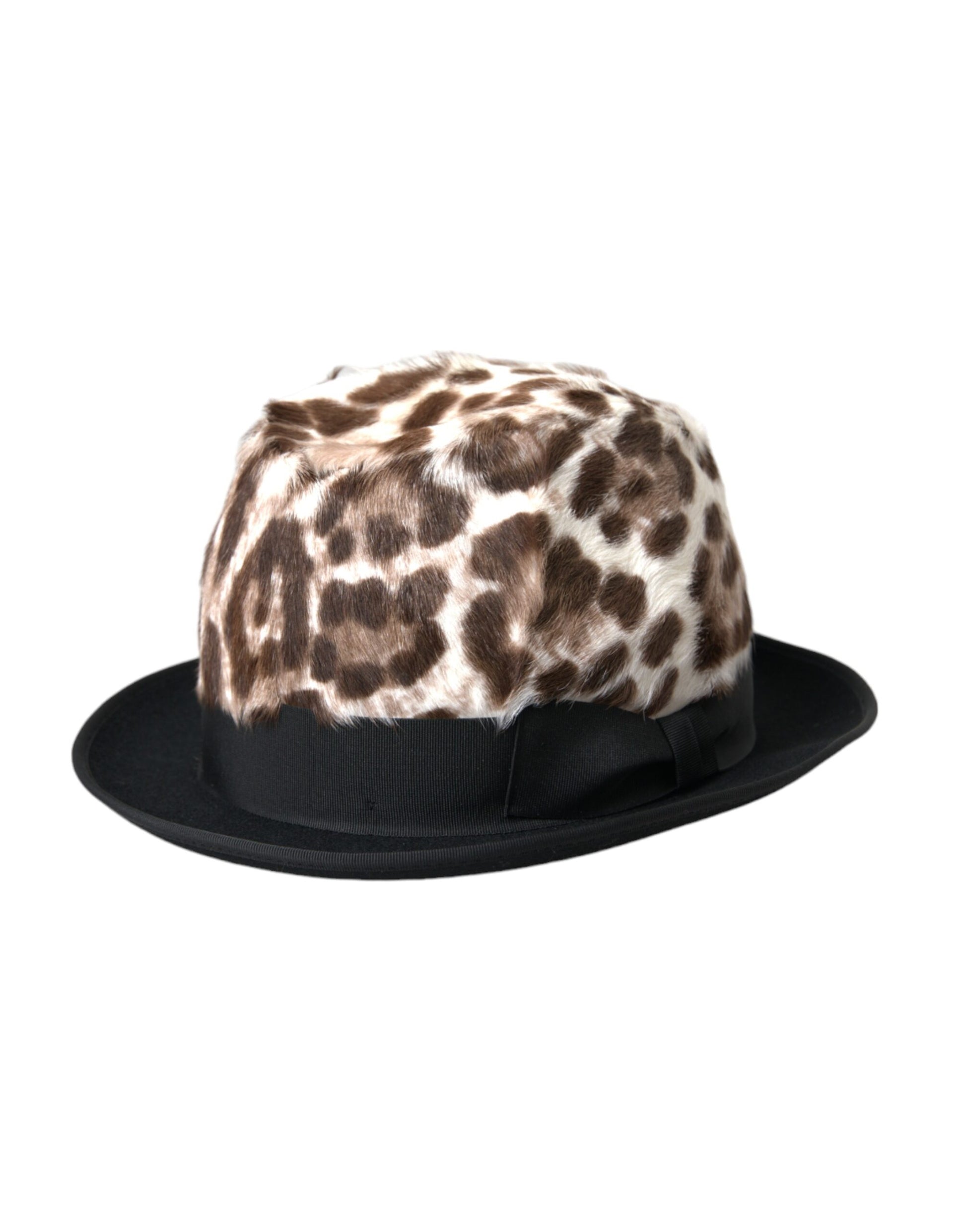 Multicolor Leopard Women Fedora Hat