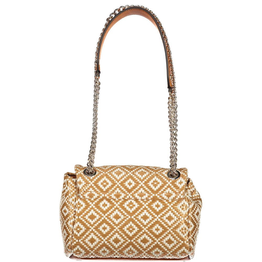 Beige Polyethylene Handbag