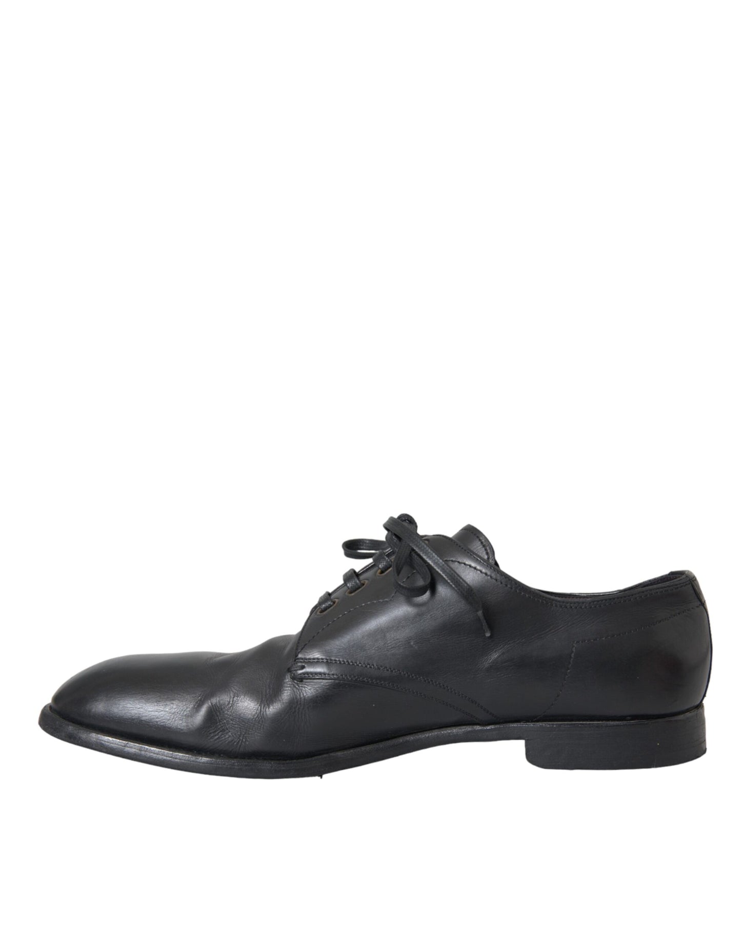 Black Leather Derby Formal Dress Men Shoes