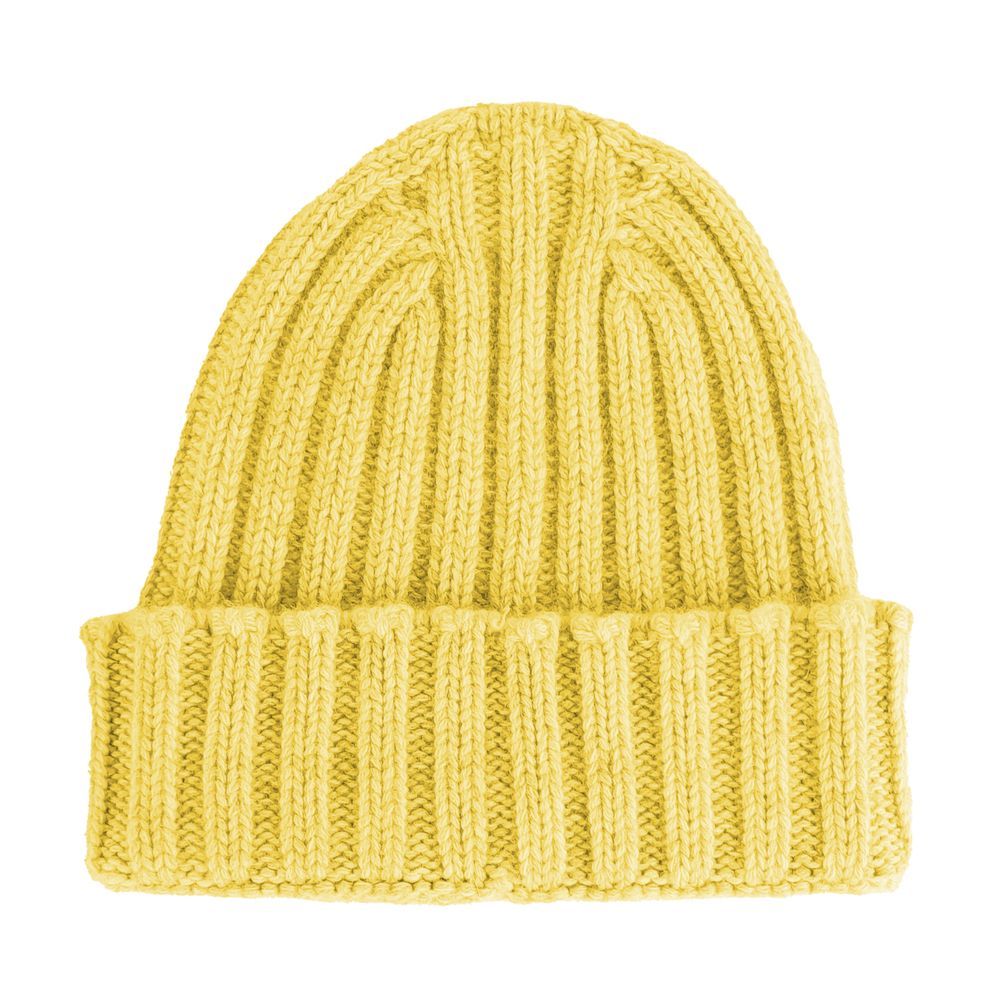 Yellow Cashmere Hats & Cap