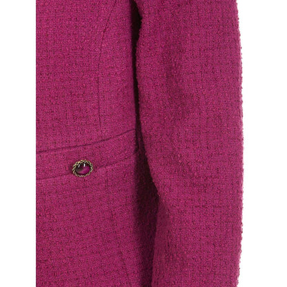 Fuchsia Cotton Suits & Blazer