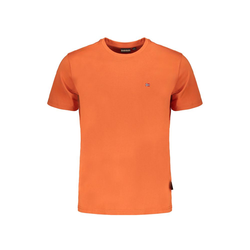 Orange Cotton T-Shirt