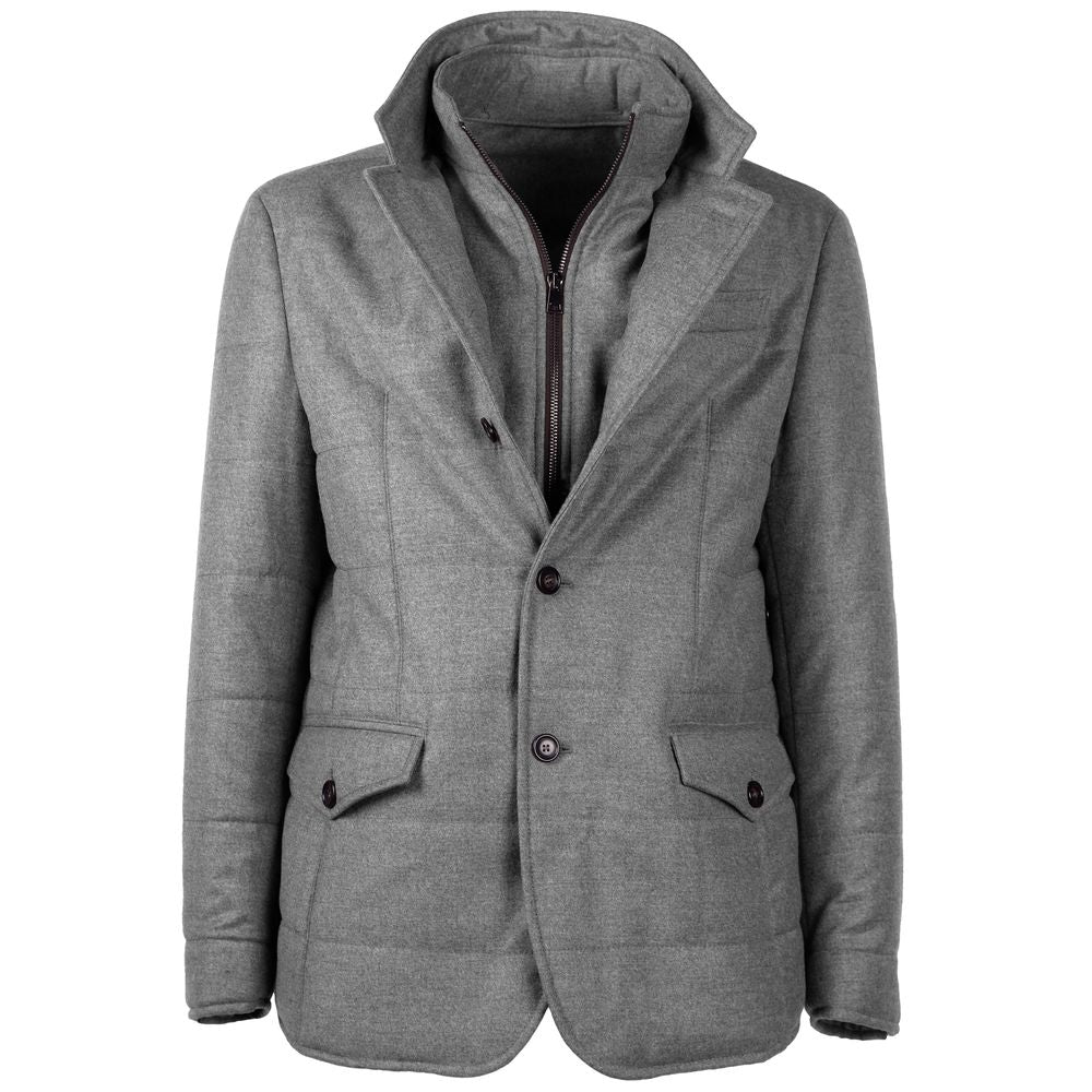 Gray Wool Jacket