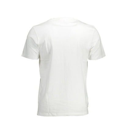 Eco-Conscious Organic Tee with Print Detail