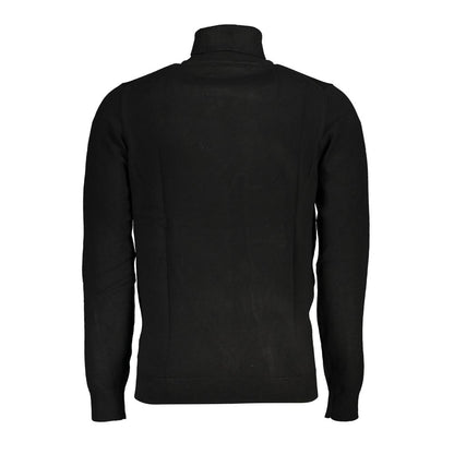 Black Fabric Sweater