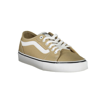 Beige Polyester Sneaker