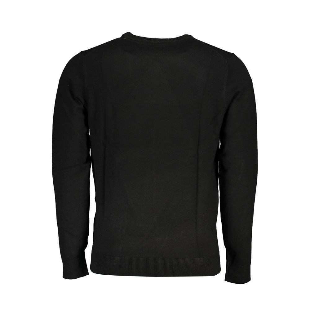 Black Fabric Sweater