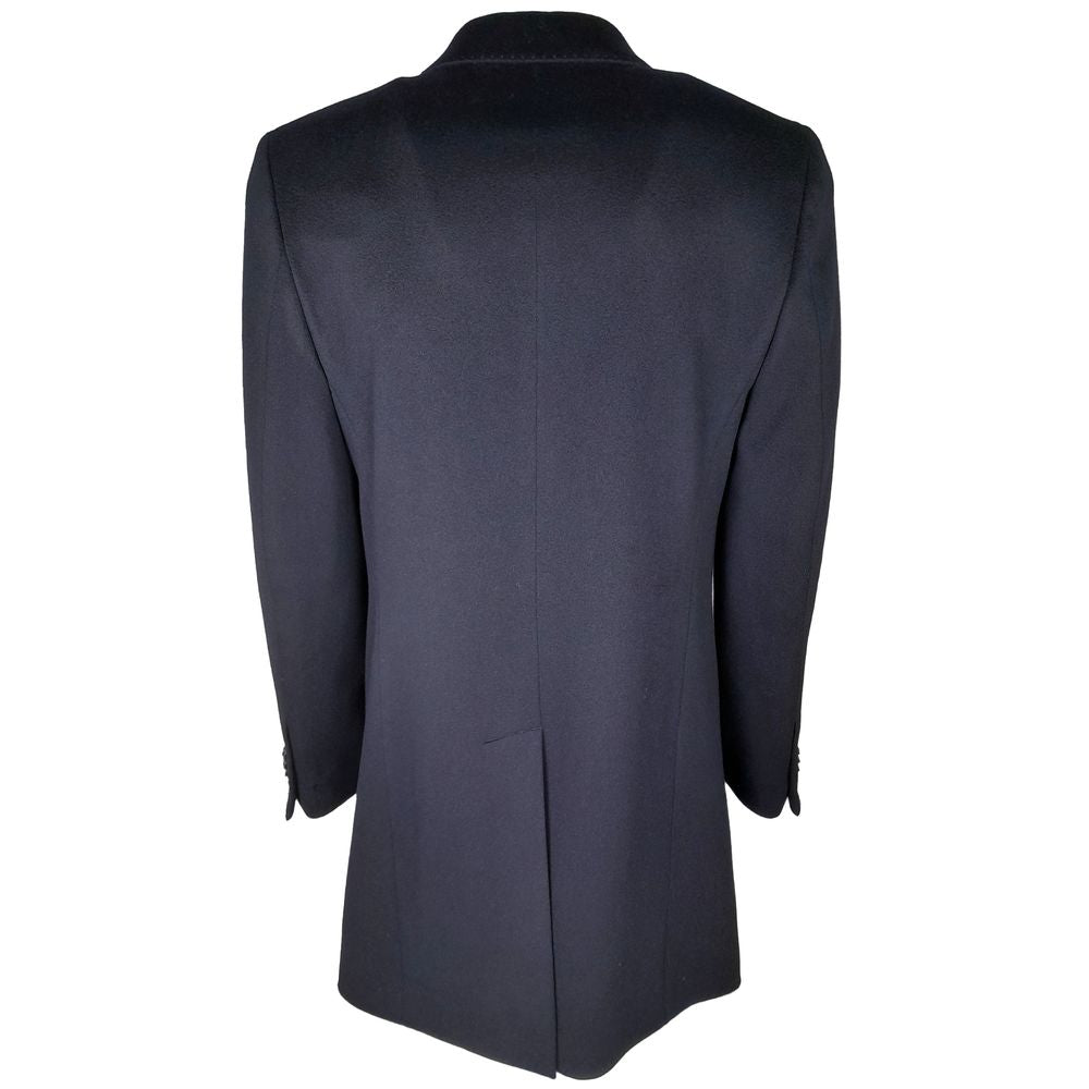 Blue Wool Vergine Jacket