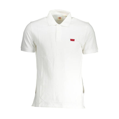 Chic Slim-Fit White Cotton Polo