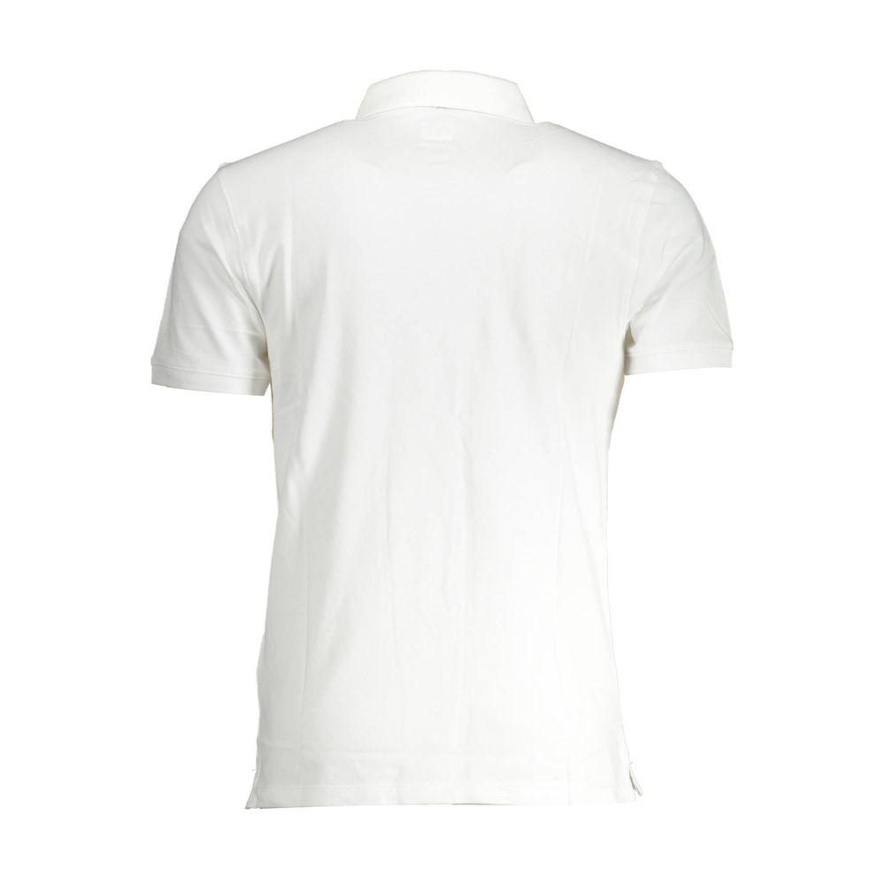 Chic Slim-Fit White Cotton Polo