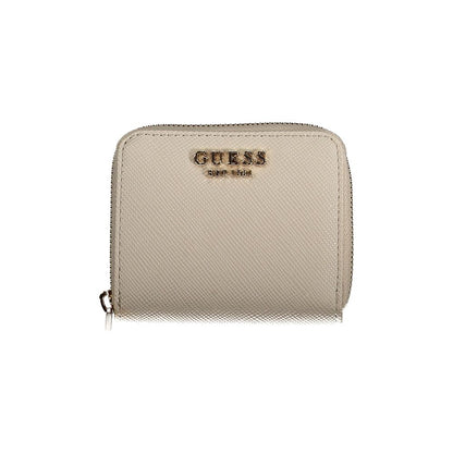 Beige Polyethylene Wallet