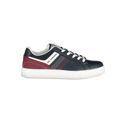 Blauwe polyester sneaker