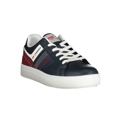 Blauwe polyester sneaker