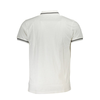 White Cotton Polo Shirt