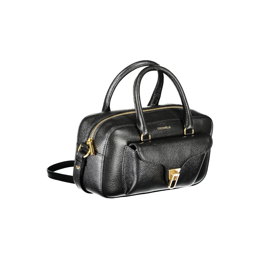 Black Leather Handbag