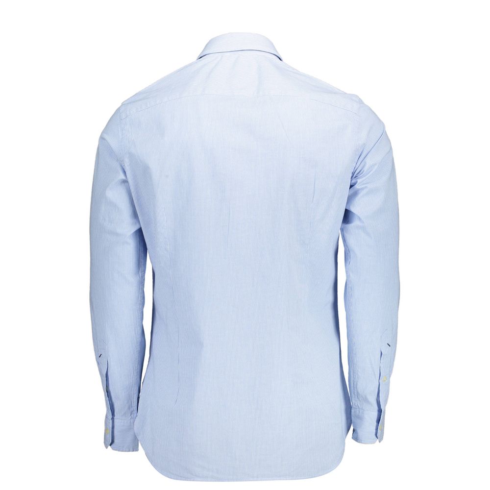 Chic Slim Fit Long Sleeve Button-Down Shirt