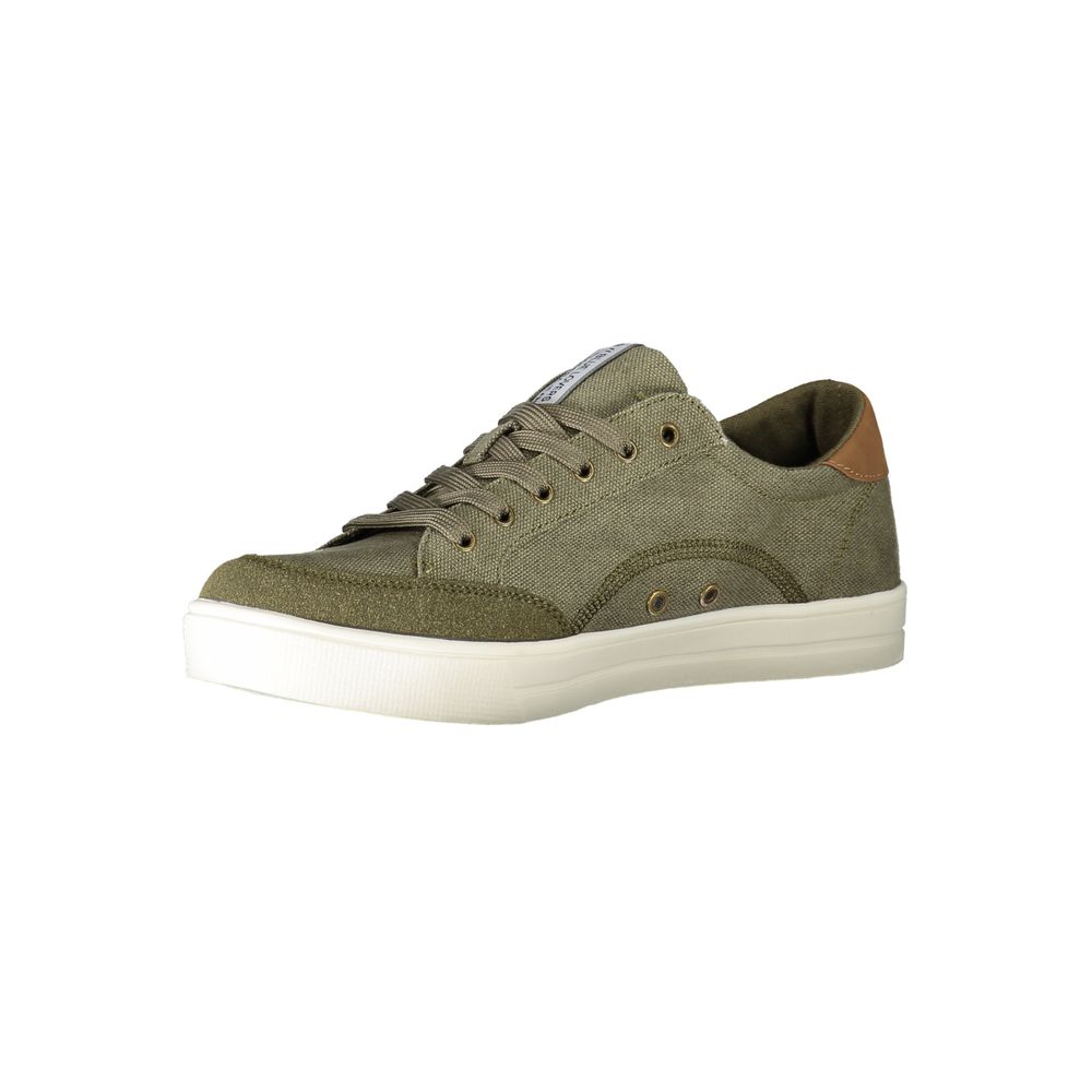 Green Polyester Sneaker