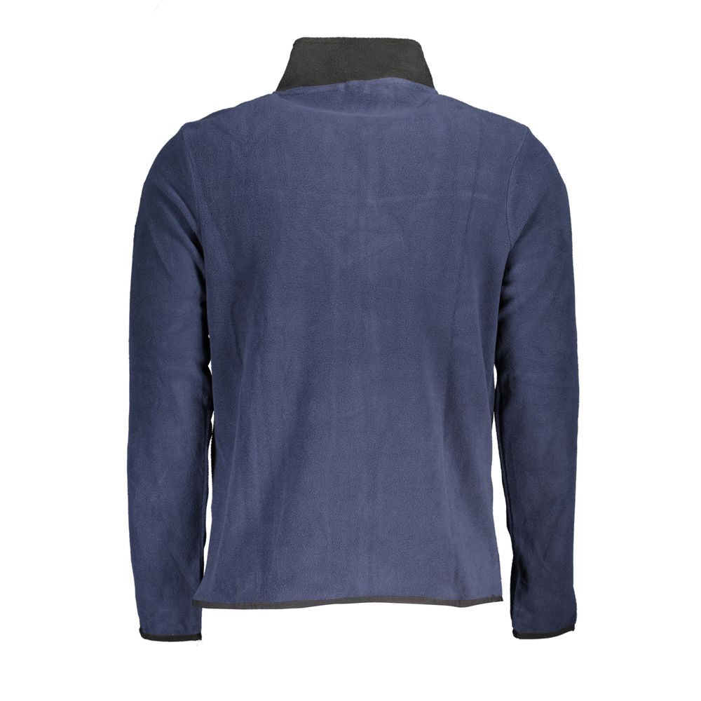 Blue Polyester Sweater