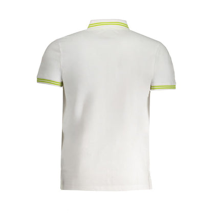 White Cotton Polo Shirt