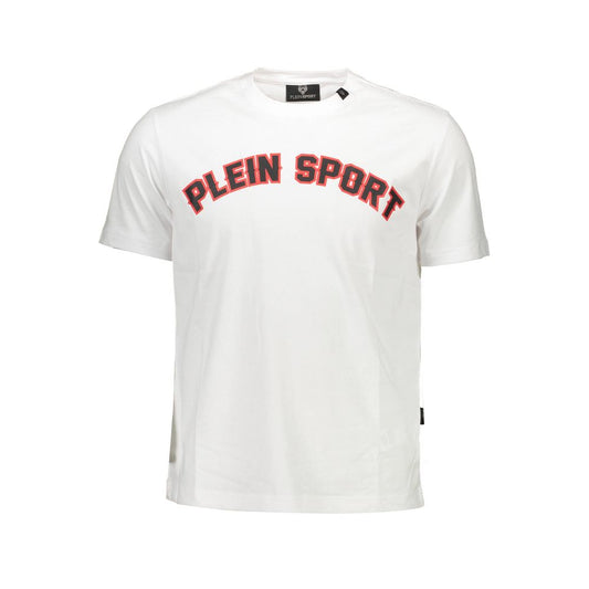 Camiseta Sporty Elegance de algodón blanca