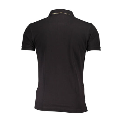 Elegant Slim Fit Polo with Contrasting Details