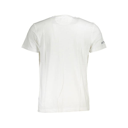 Elegant White Tee with Iconic Print