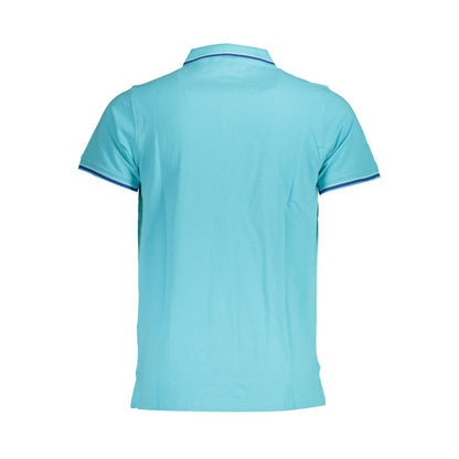 Norway 1963 Light Blue Polo Shirt with Contrast Details