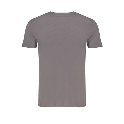 Gray Cotton T-Shirt