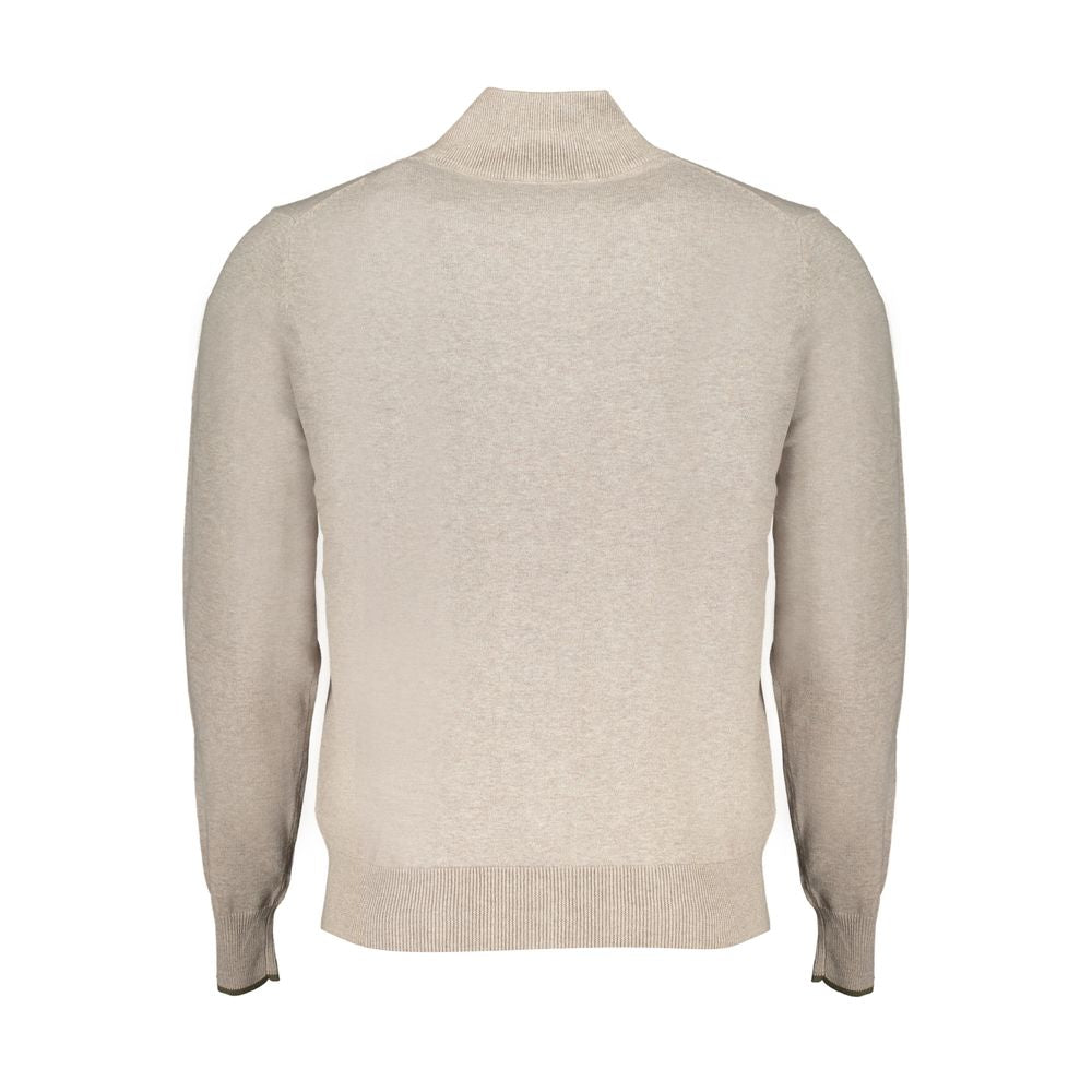 Beige Cotton Sweater