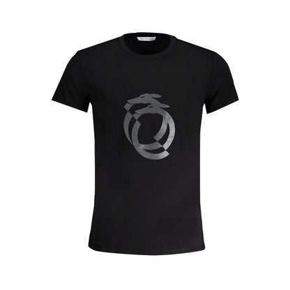 Black Cotton T-Shirt