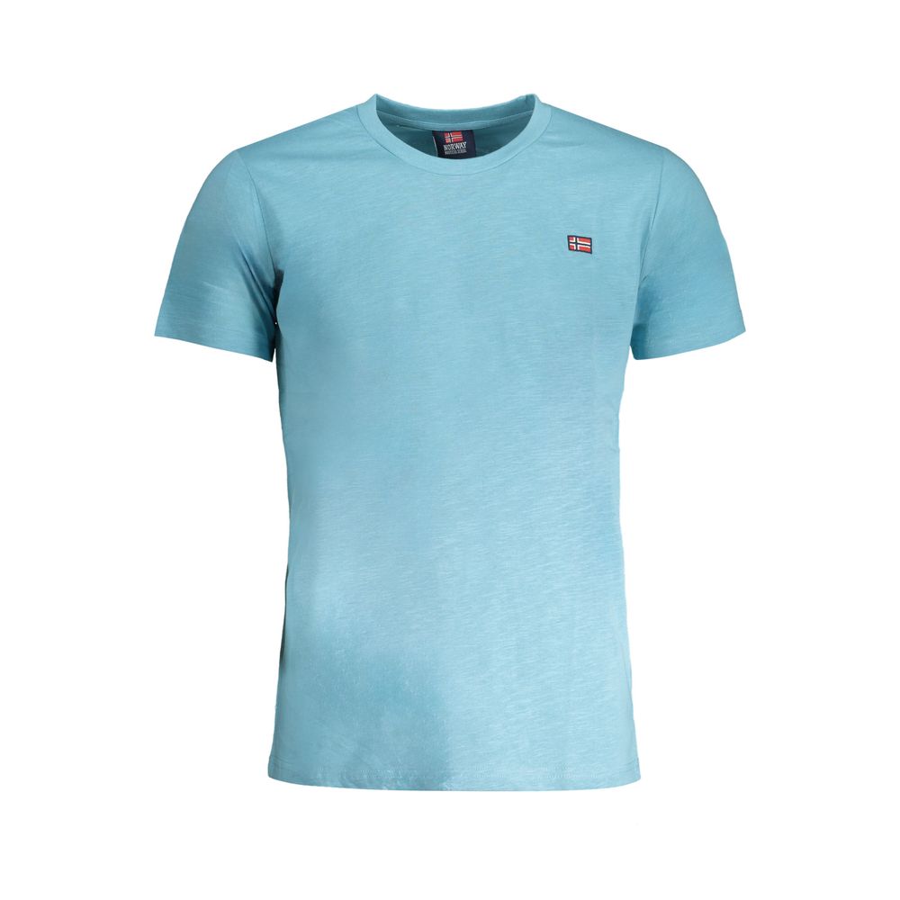 Light Blue Cotton T-Shirt