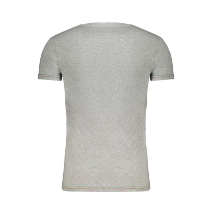 Gray Cotton T-Shirt