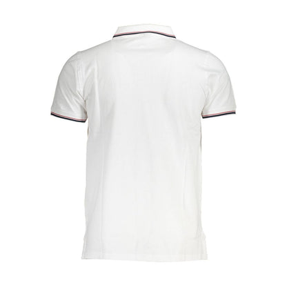 White Cotton Polo Shirt