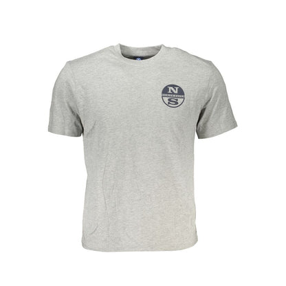 Gray Cotton T-Shirt