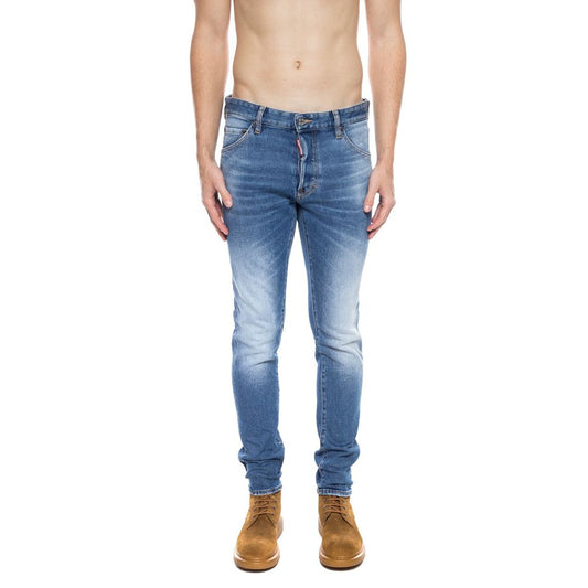 Chique, versleten, coole Guy Fit-jeans