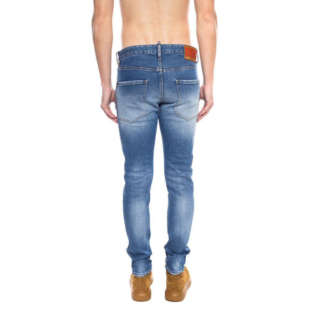 Chic Distressed Cool Guy Fit Jeans