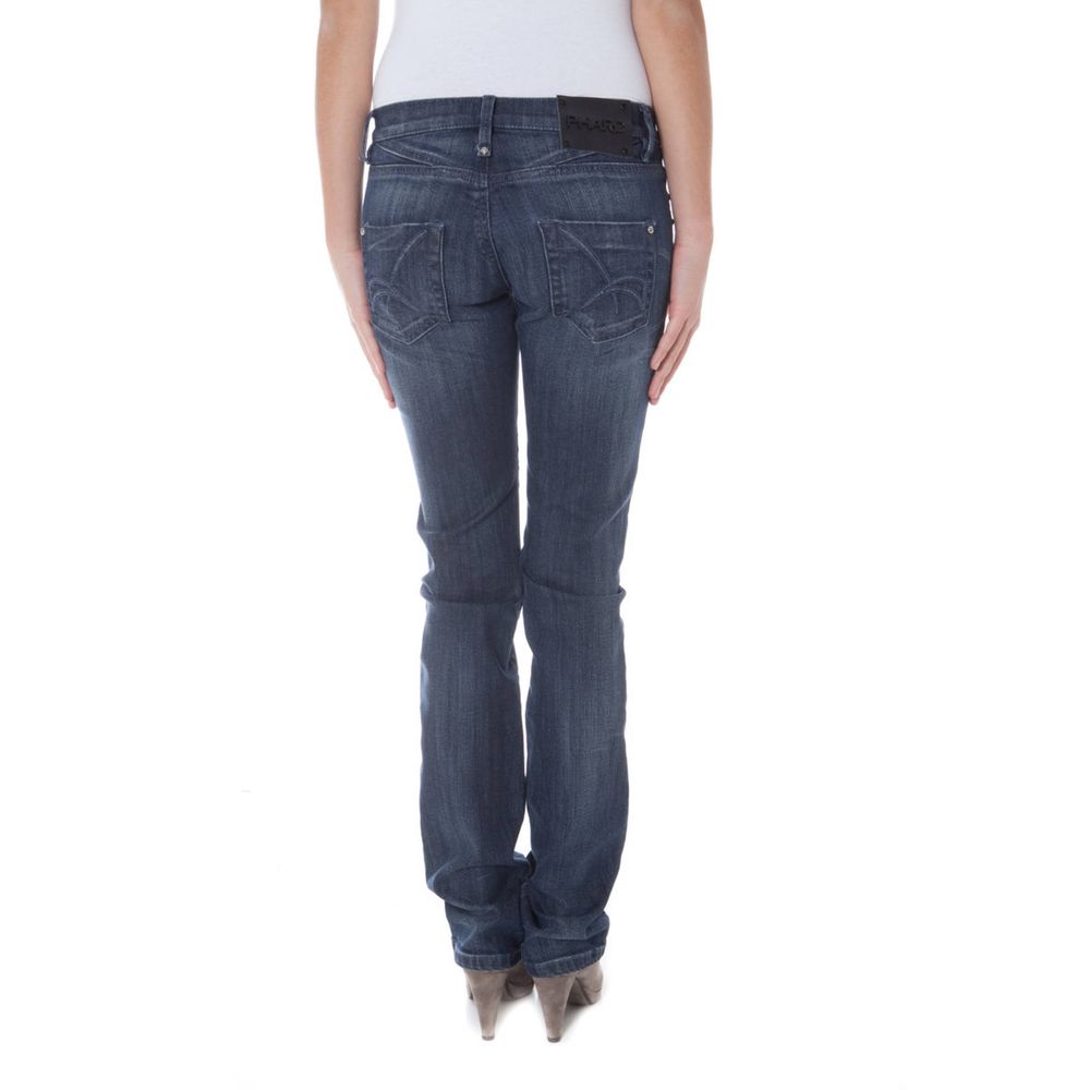 Blue Cotton Jeans & Pant